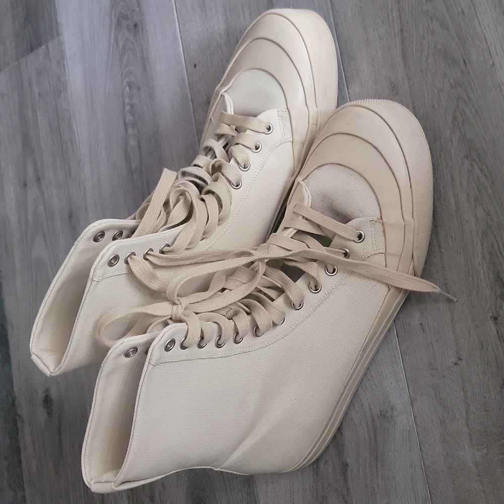 Bottega Veneta Canvas Hightops